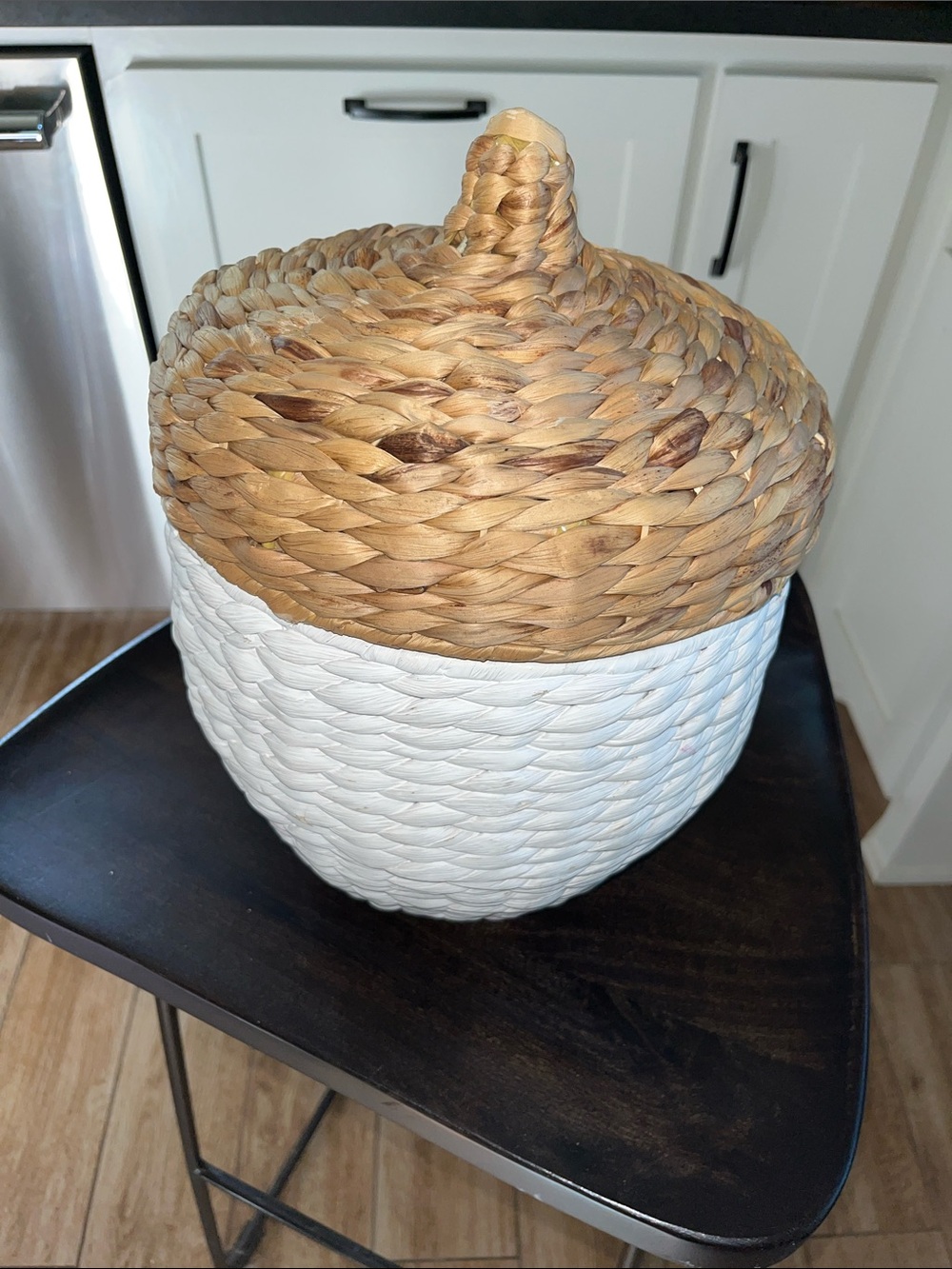 Pottery Barn Acorn Basket